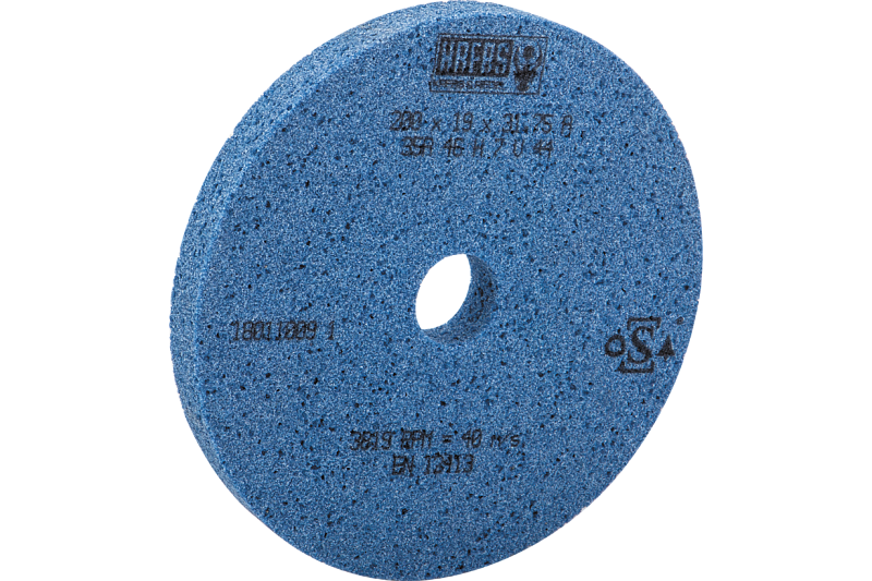 Круг шлифовальный 200x19x31,75A35A46H7V44 40m/s (JPSG-1020AH) синий
