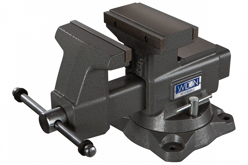 Тиски универсальные реверсивные верстачные, губки 140 мм