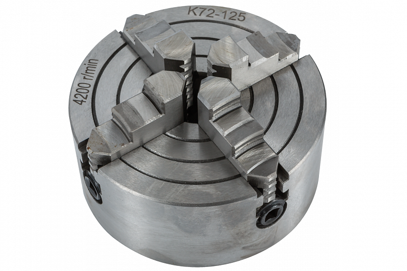 4-х кулачковый патрон Ø125 мм с кулачками
