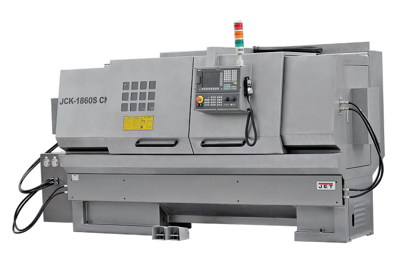 Токарный станок с ЧПУ JET JCK-1640F CNC (Fanuc, ручн. патрон, 6-ти поз. рев. голова)