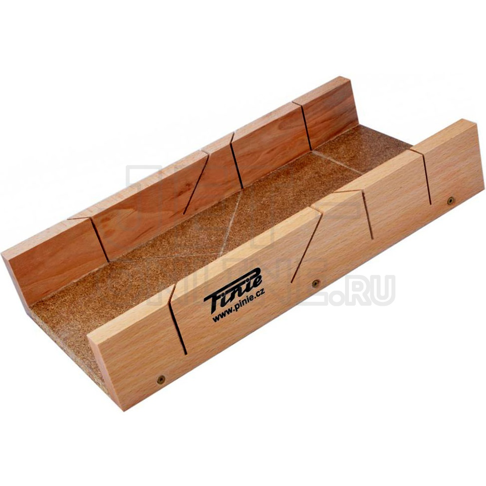 Стусло из бука с фиксатором 350х140х50мм PINIE