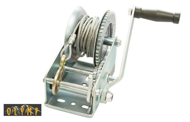 Барабанная лебедка OLW с тросом