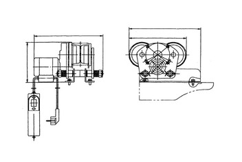 Электрокаретка WRH 1,1 т
