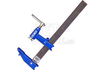 Стальная струбцина с T-образным воротком тип F 70x120 мм