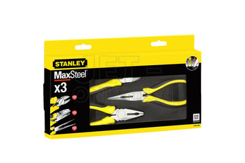 Набор из плоскогубцев и кусачек электрика "MaxSteel VDE 1000V" (3 предмета)