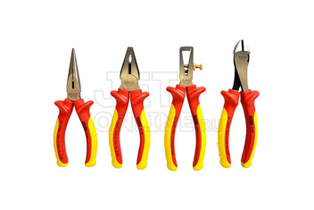 Набор из плоскогубцев и кусачек электрика "MaxSteel VDE 1000V"