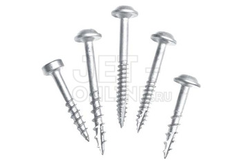 Шурупы с крупным шагом (Blue Kote) 1-1/4" -  100 шт