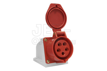 Розетка стационарная 3Р+PE+N 16А 380В IP44