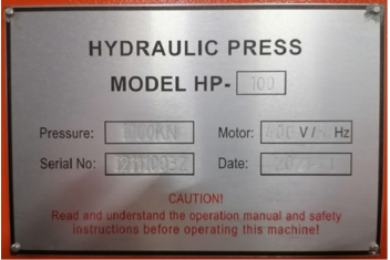 Гидравлический пресс STALEX HP-100