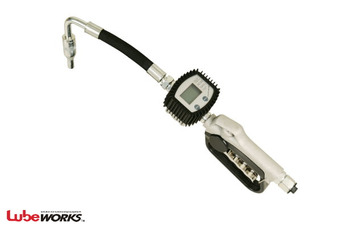 Маслораздаточный пистолет с электронным счетчиком литров.С автоматическим каплеотсекателем