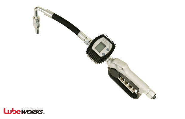 Маслораздаточный пистолет с электронным счетчиком литров.С автоматическим каплеотсекателем