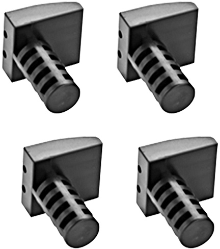 STG Комплект (4 шт) пластиковых упоров для верстака