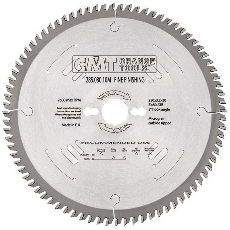 CMT Диск пильный 305x30x3,2/2,2 10° 15° ATB Z=72