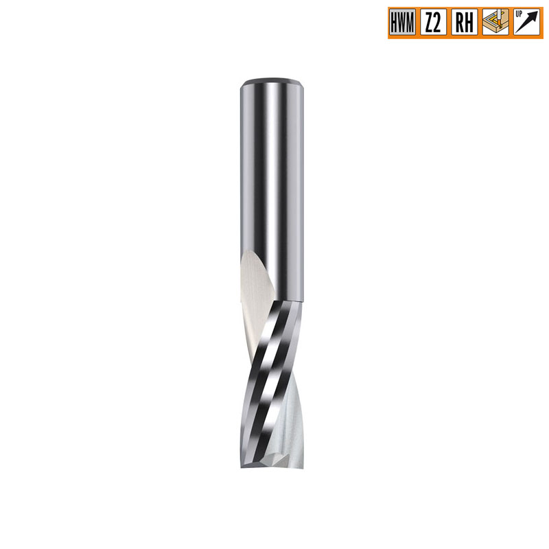 CMT Фреза спиральная монолитная Z2 D=5x17x60 S=6 RH