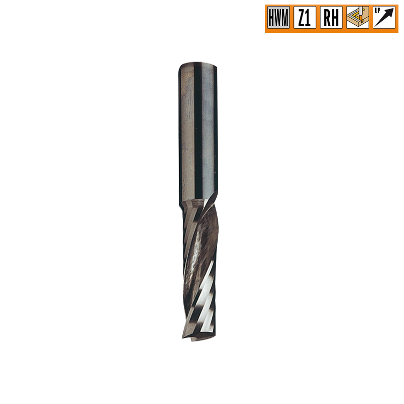 CMT Фреза спиральная монолитная Z1 D=6x22x60 S=6 RH