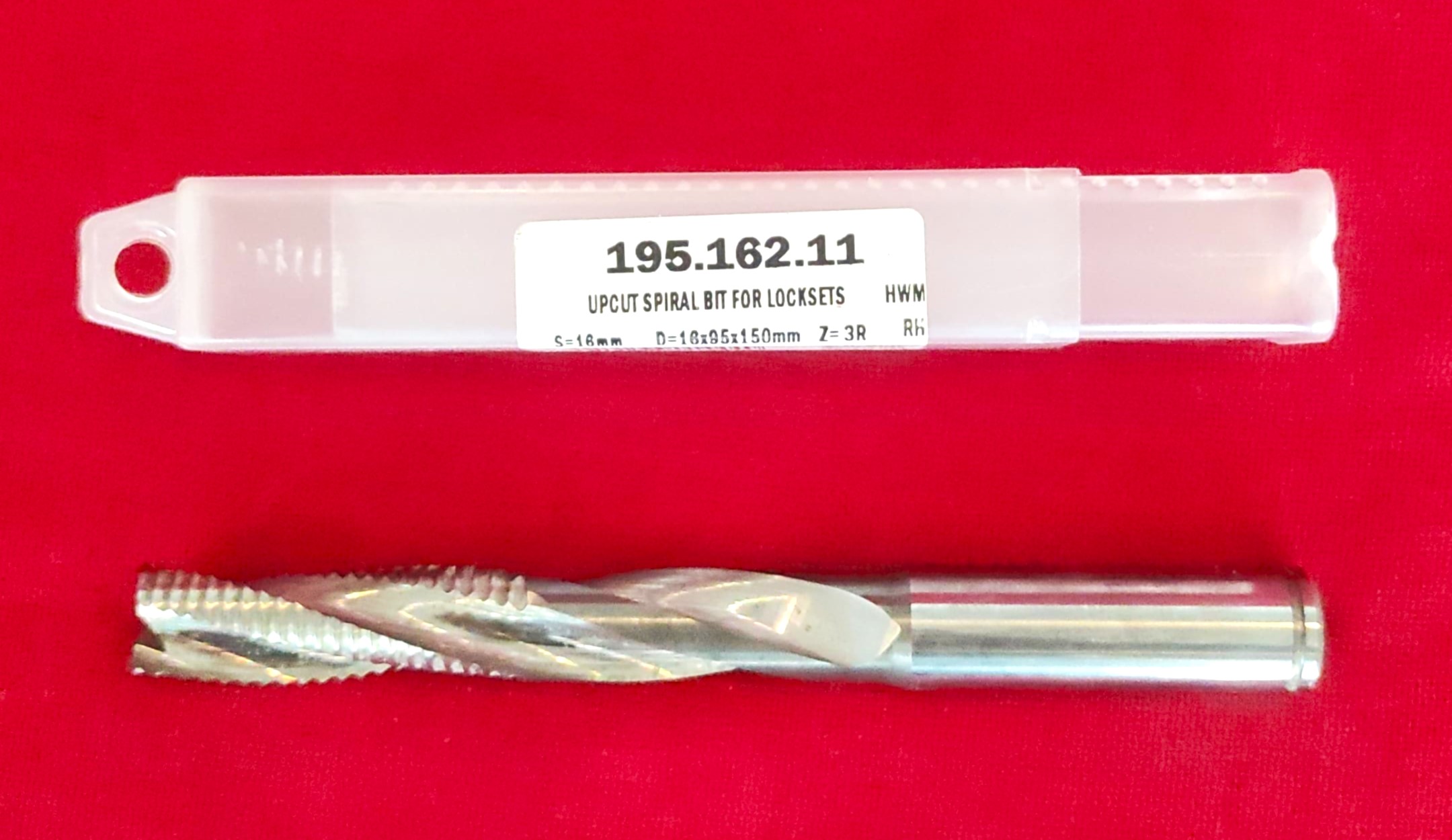 CMT Фреза спиральная монолитная для замков 16x95x150 мм, Z=3R S=16 RH