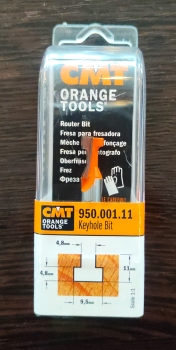 CMT Фреза концевая Т-образный паз D=9,5 I=11,0 S=8,0