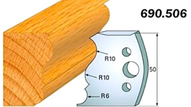 CMT Комплект из 2-х ножей 50x4 SP